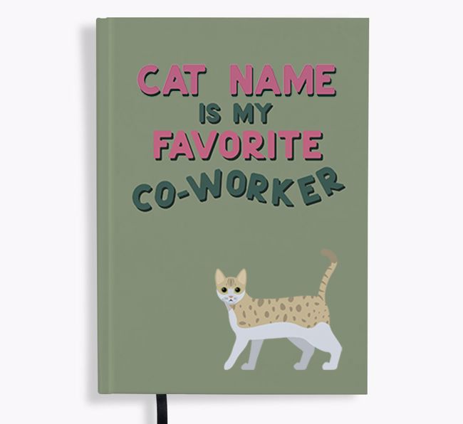 Favourite Co-Worker: Personalized {breedFullName} Notebook